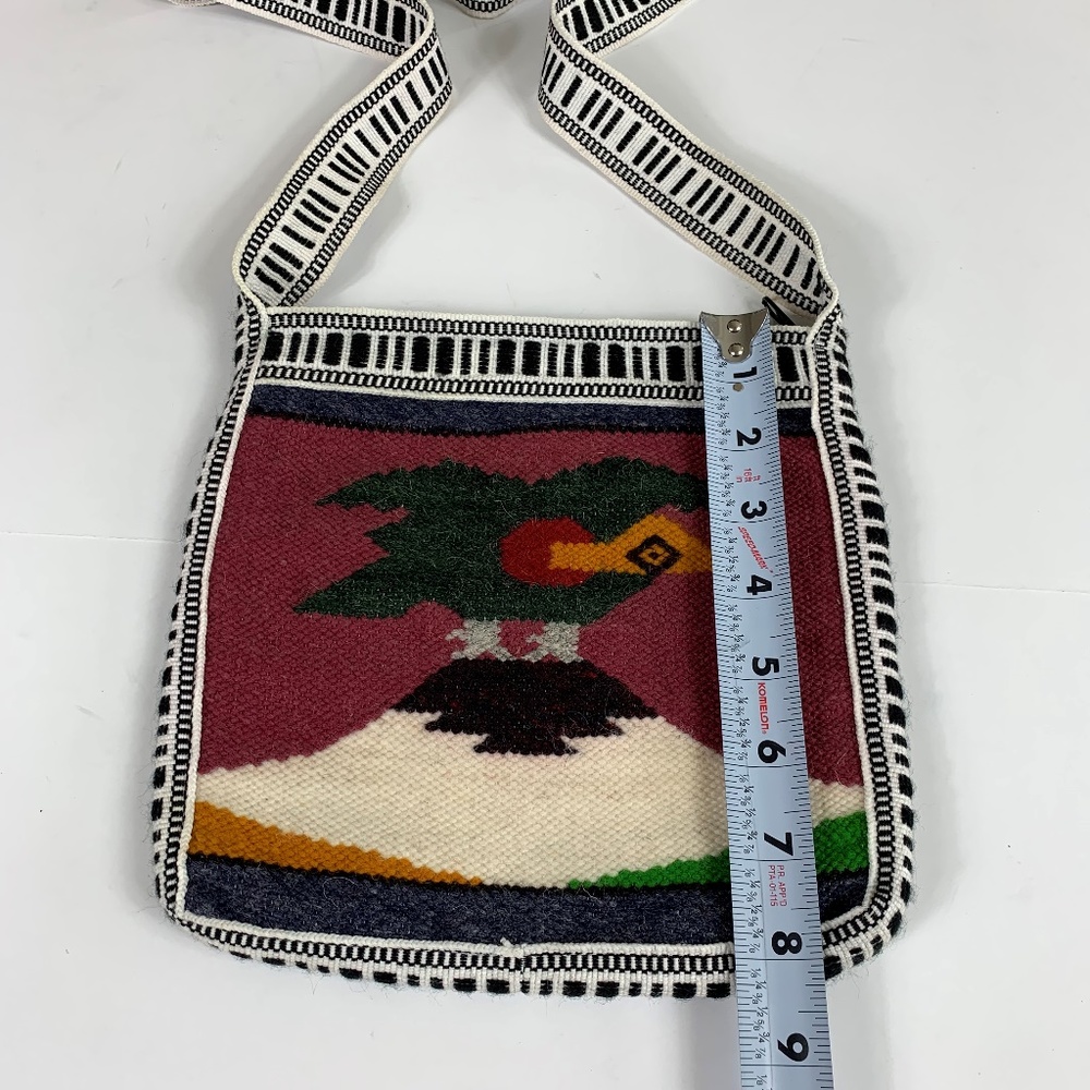 Wool Drawstring Mini Crossbody Bag - image 6